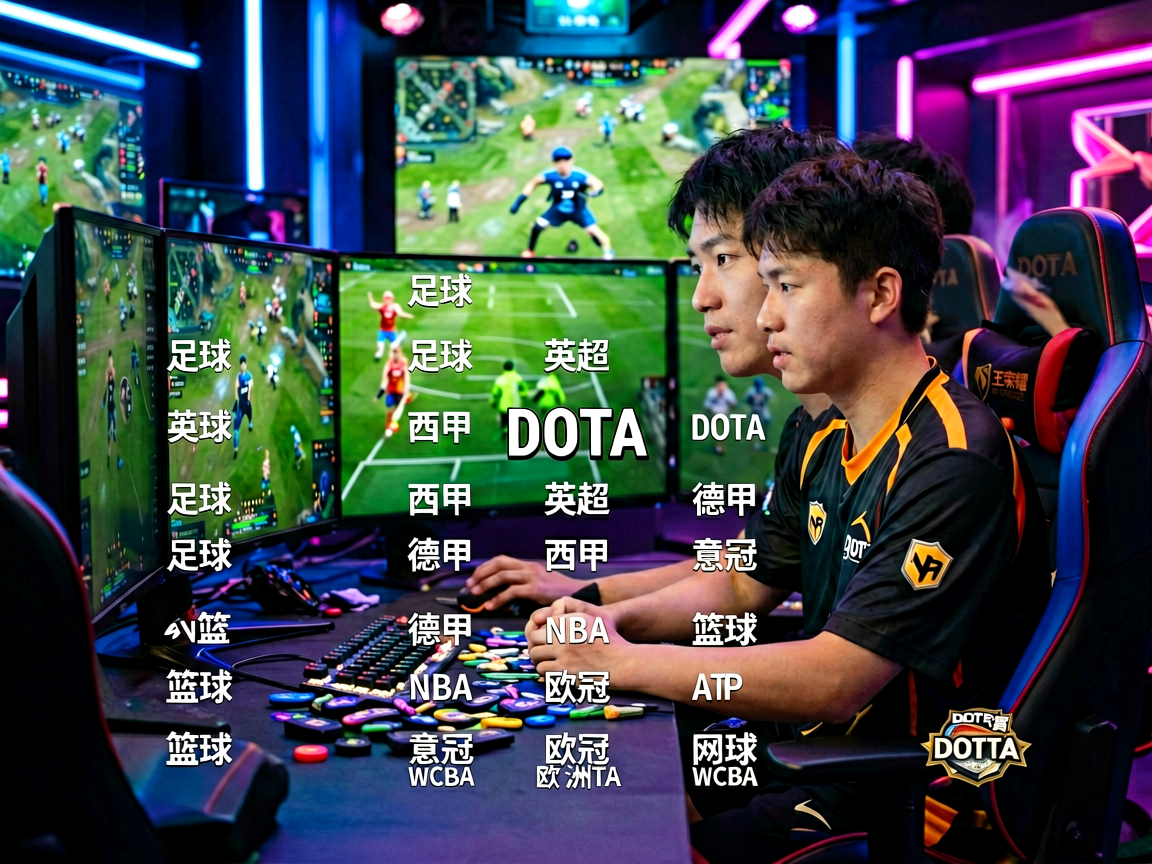 电竞赛事比分数据覆盖英雄联盟DOTA2CS2等热门项目