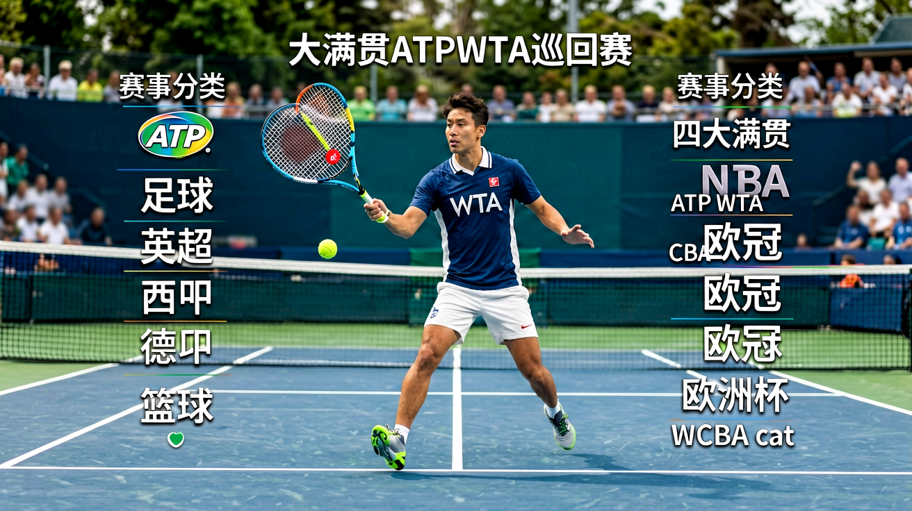 网球赛事比分数据覆盖大满贯ATPWTA巡回赛
